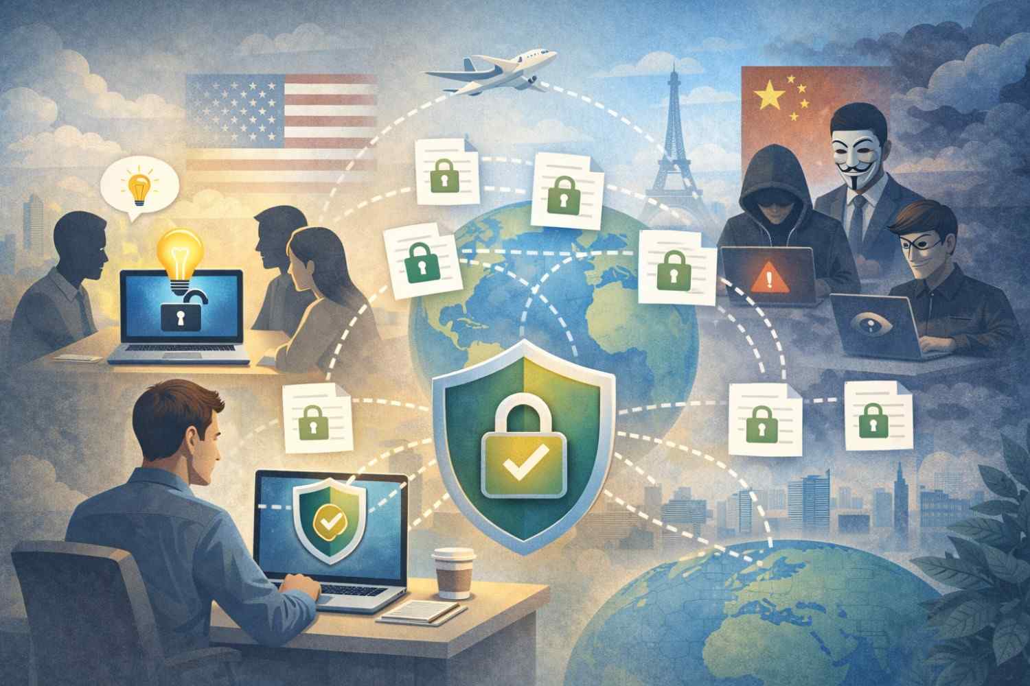 Global Issues: Sharing Secrets Across Borders Safely