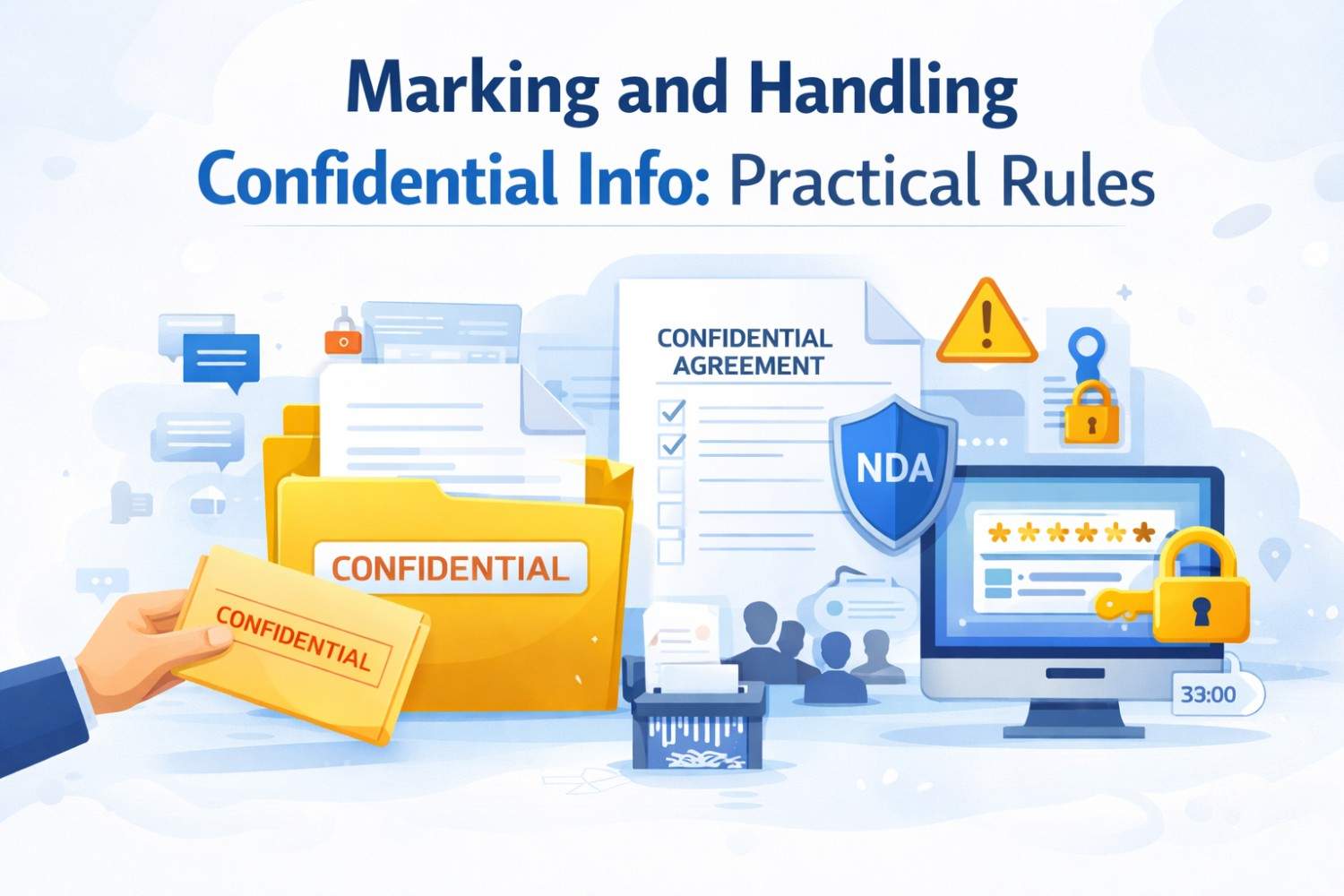 Marking and Handling Confidential Info: Practical Rules