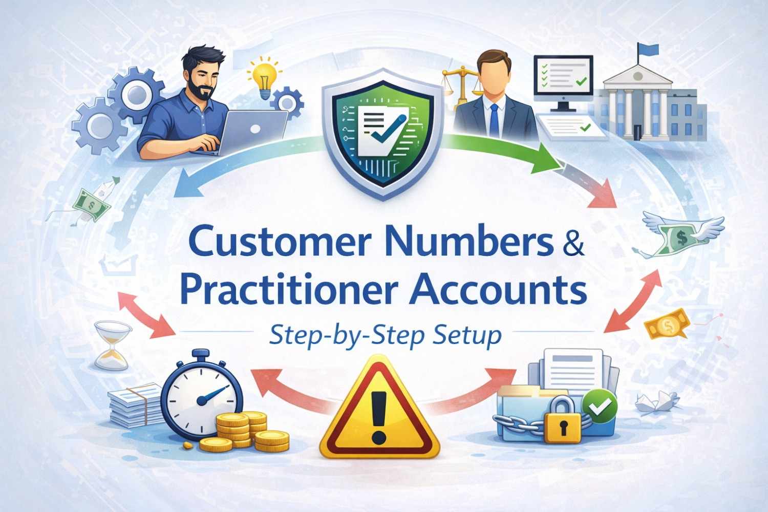 Understand customer numbers, practitioner accounts, and exactly how to set them up correctly in Patent Center to avoid access and filing issues.