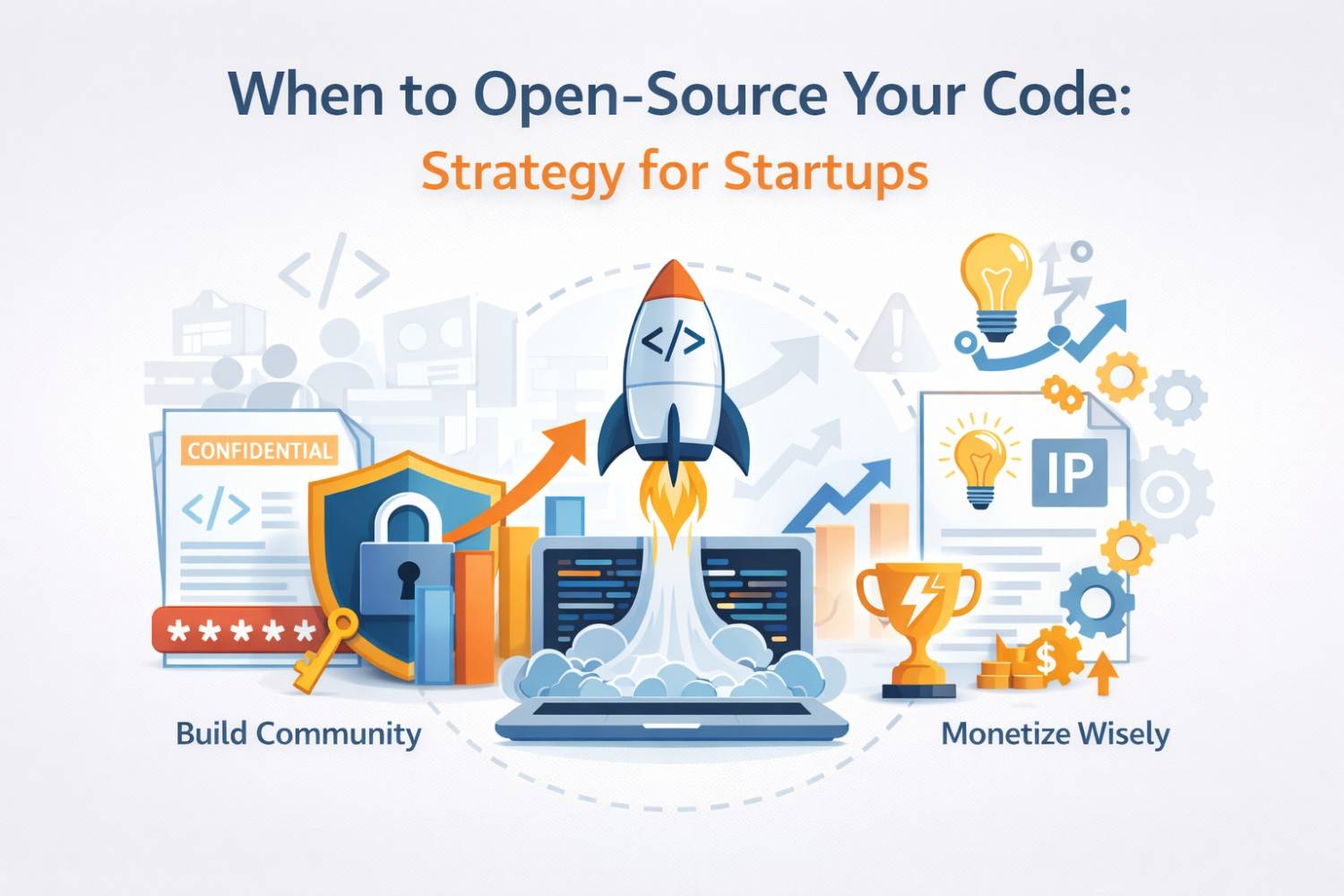 Should you open-source your code? Learn timing, strategy, pros, cons, and how startups use open source to win.