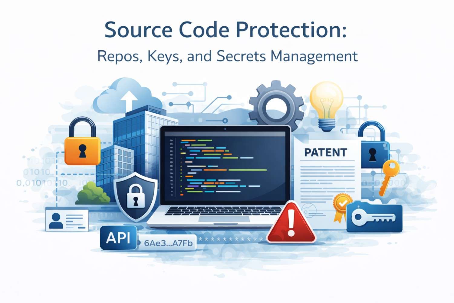 Source Code Protection: Repos, Keys, and Secrets Management