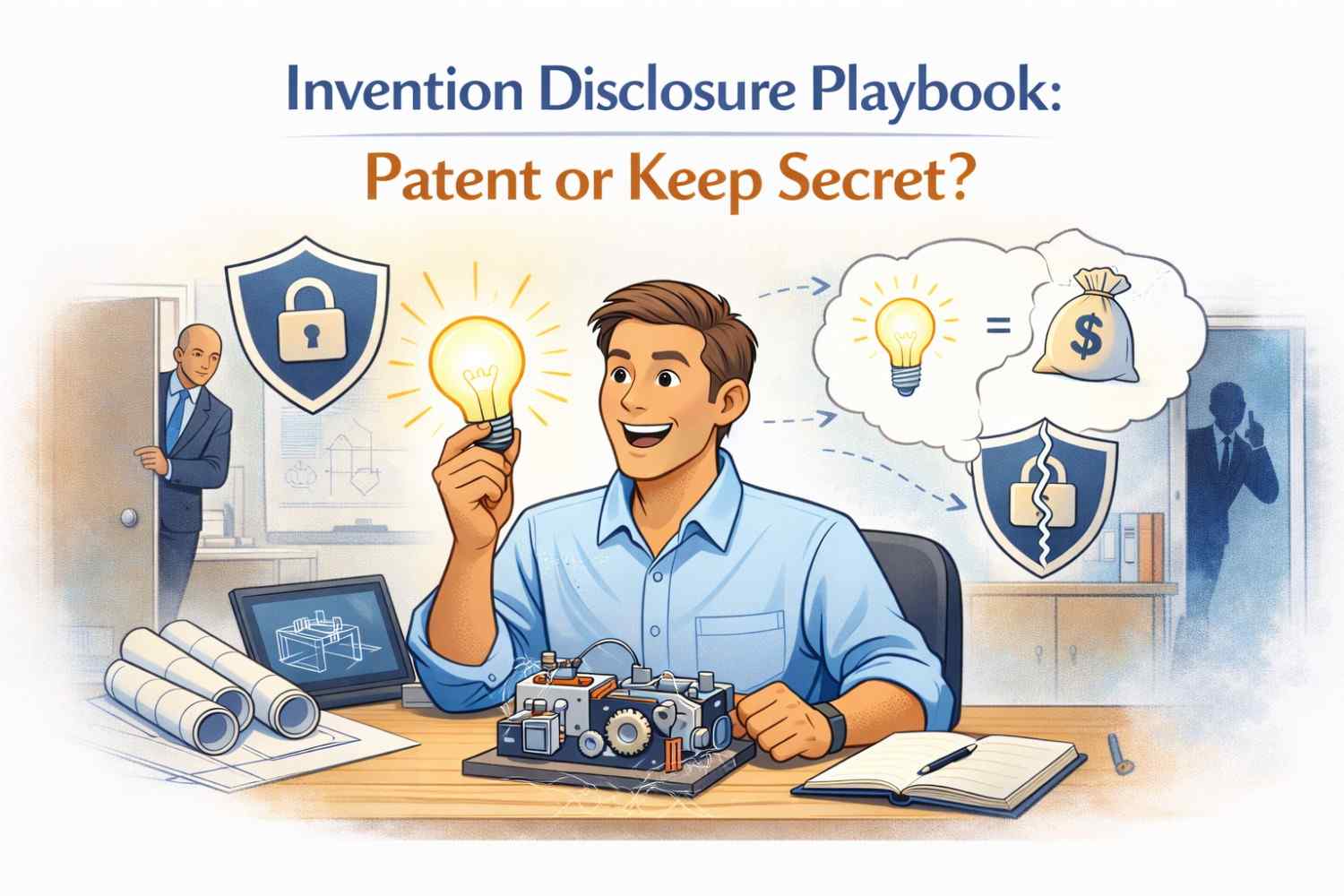 Invention Disclosure Playbook: Patent or Keep Secret?