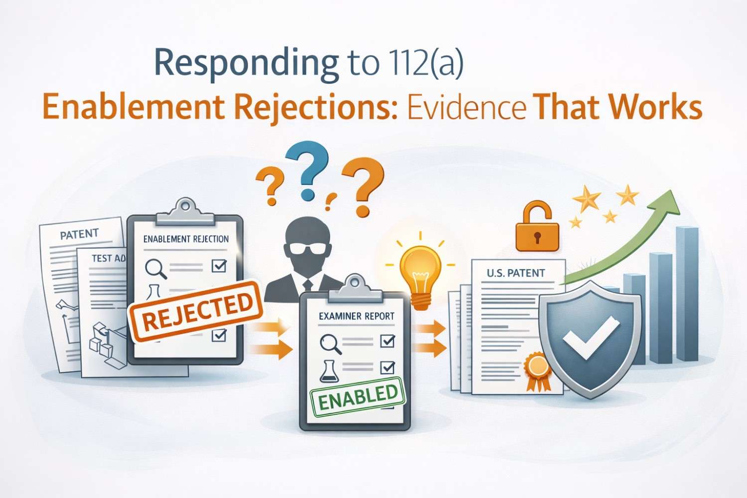 Learn how to respond to enablement rejections with arguments and evidence examiners actually accept—without rewriting your invention.