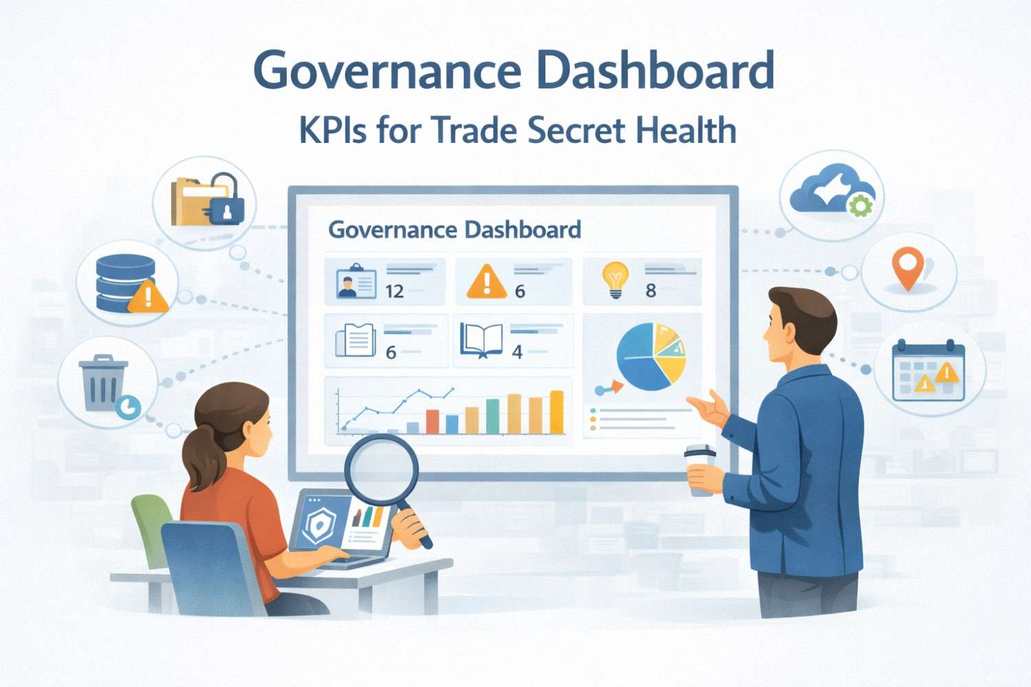 Track the health of your trade secrets with simple KPIs. Learn what metrics matter and how founders can spot risks early.