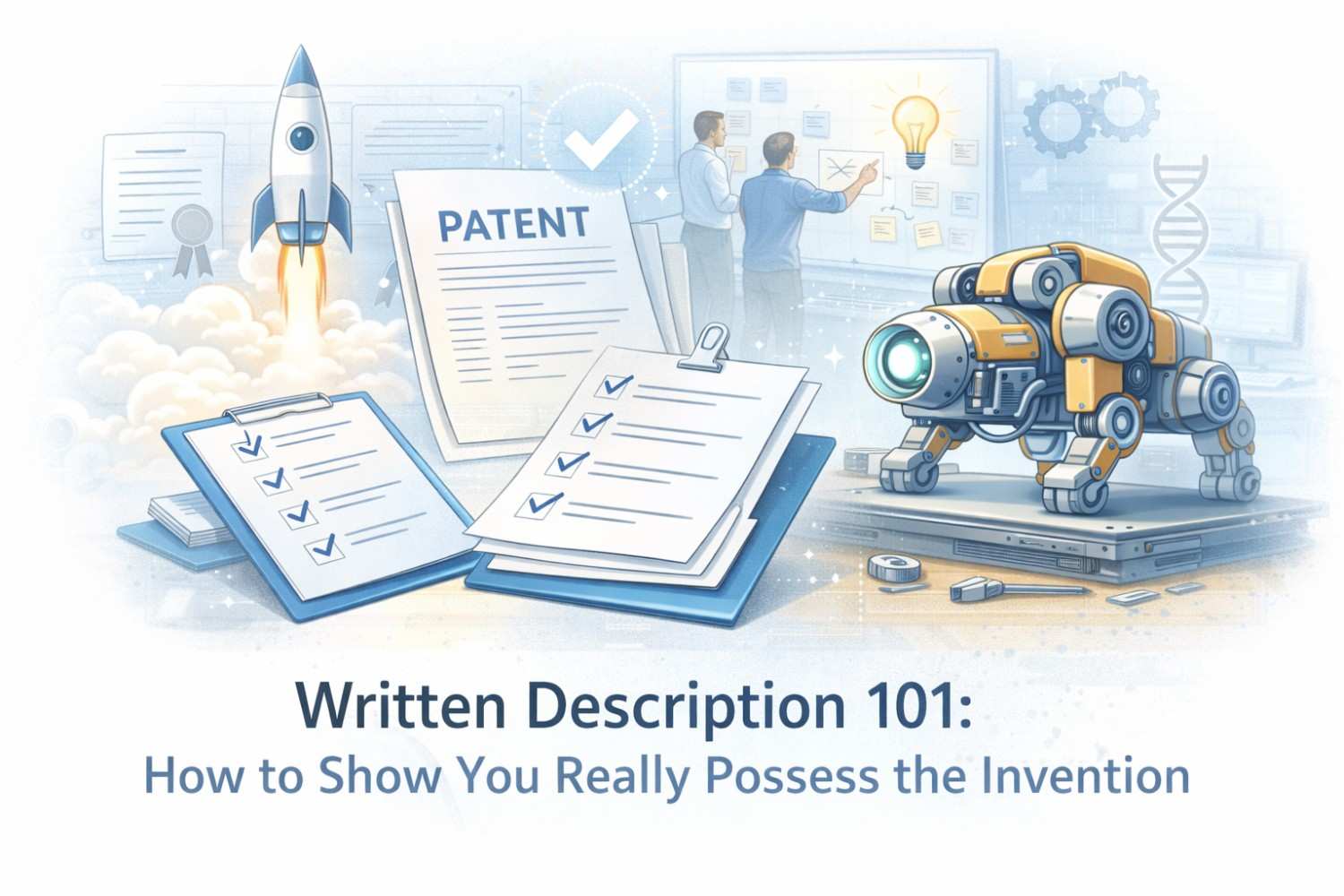 Learn how to prove you actually invented what you’re claiming, with clear written description tips that examiners expect to see.