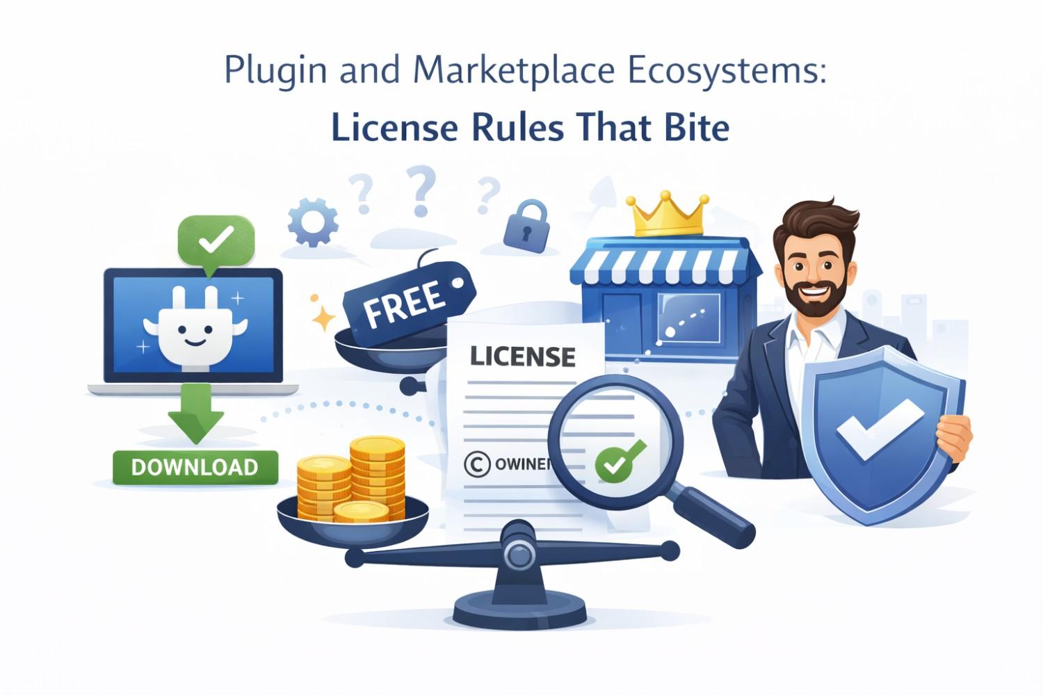 Plugin and Marketplace Ecosystems: License Rules That Bite
