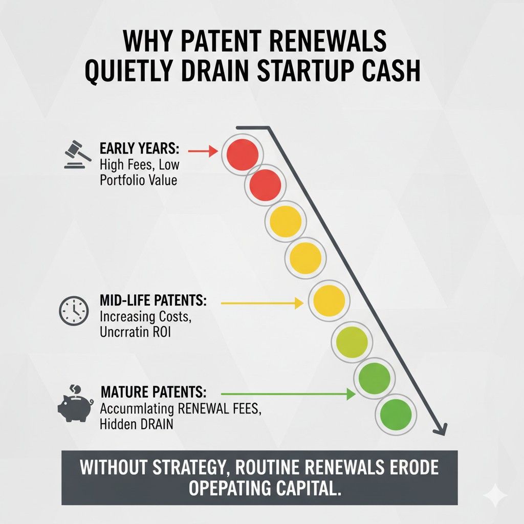 A smart move is to treat renewals like product features. If a feature is not being used, you question it. If a patent is not tied to revenue, product direction, or real defense value, it deserves the same scrutiny.