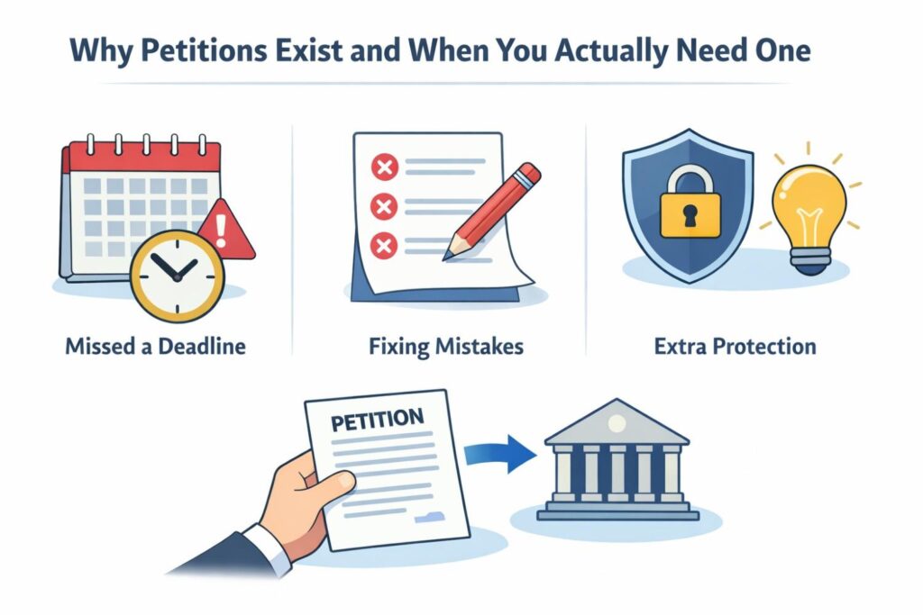 This matters because many startups waste time over-explaining the invention when the real issue is procedural.