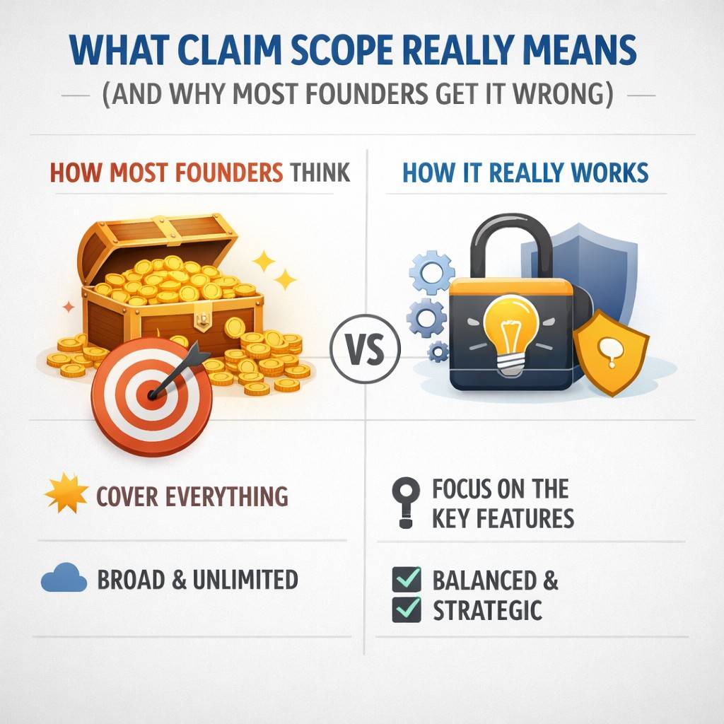 What makes it distinct. That core difference is usually where your strongest claim should live.