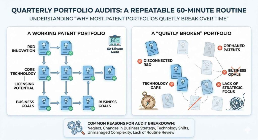 Even a short internal memo explaining what changed and why it matters gives you material for future filings. The goal is to reduce the gap between innovation and documentation.
