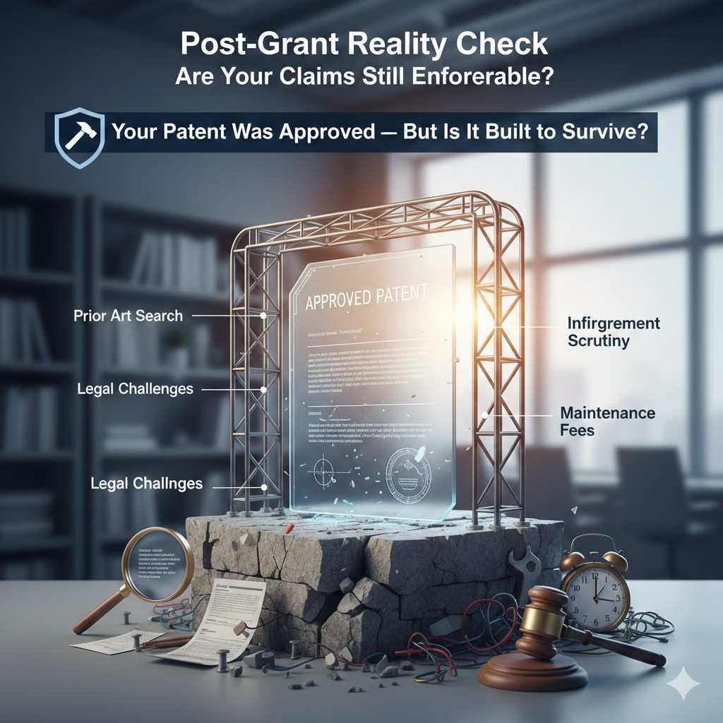 They will search older patents, research papers, product manuals, even obscure blog posts. They will try to show your invention was obvious or already known.