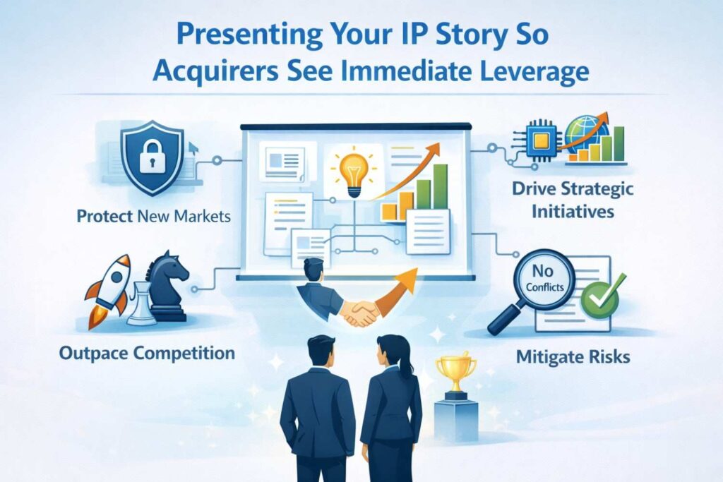 Prepare a short executive summary of your patent strategy written for non-lawyers. Keep it tight. Keep it focused on advantage.