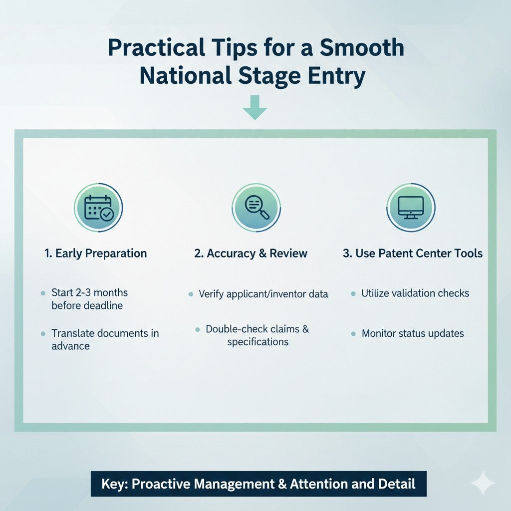 Founders should confirm ownership well before national stage entry. This means making sure assignments are signed, inventor lists are accurate, and company records match reality.