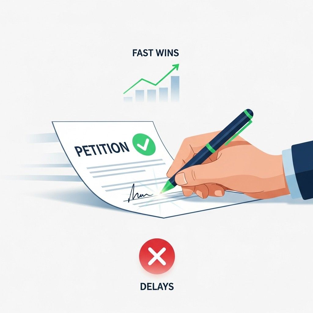 The fastest teams bake petition readiness into their workflow. They do not scramble when something goes wrong. They already know what to do.