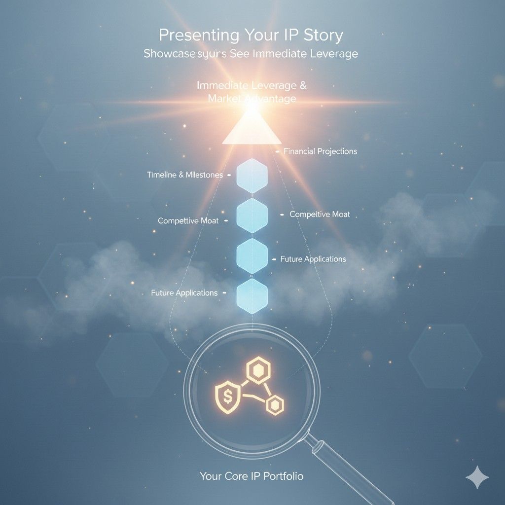 To strengthen this effect, prepare data that shows adoption, technical performance, or market validation tied to your patented methods. When legal protection and market proof reinforce each other, leverage multiplies.