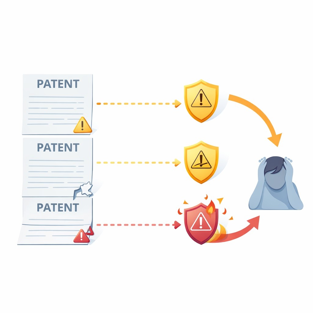 This insight allows you to file improved claims that close gaps.