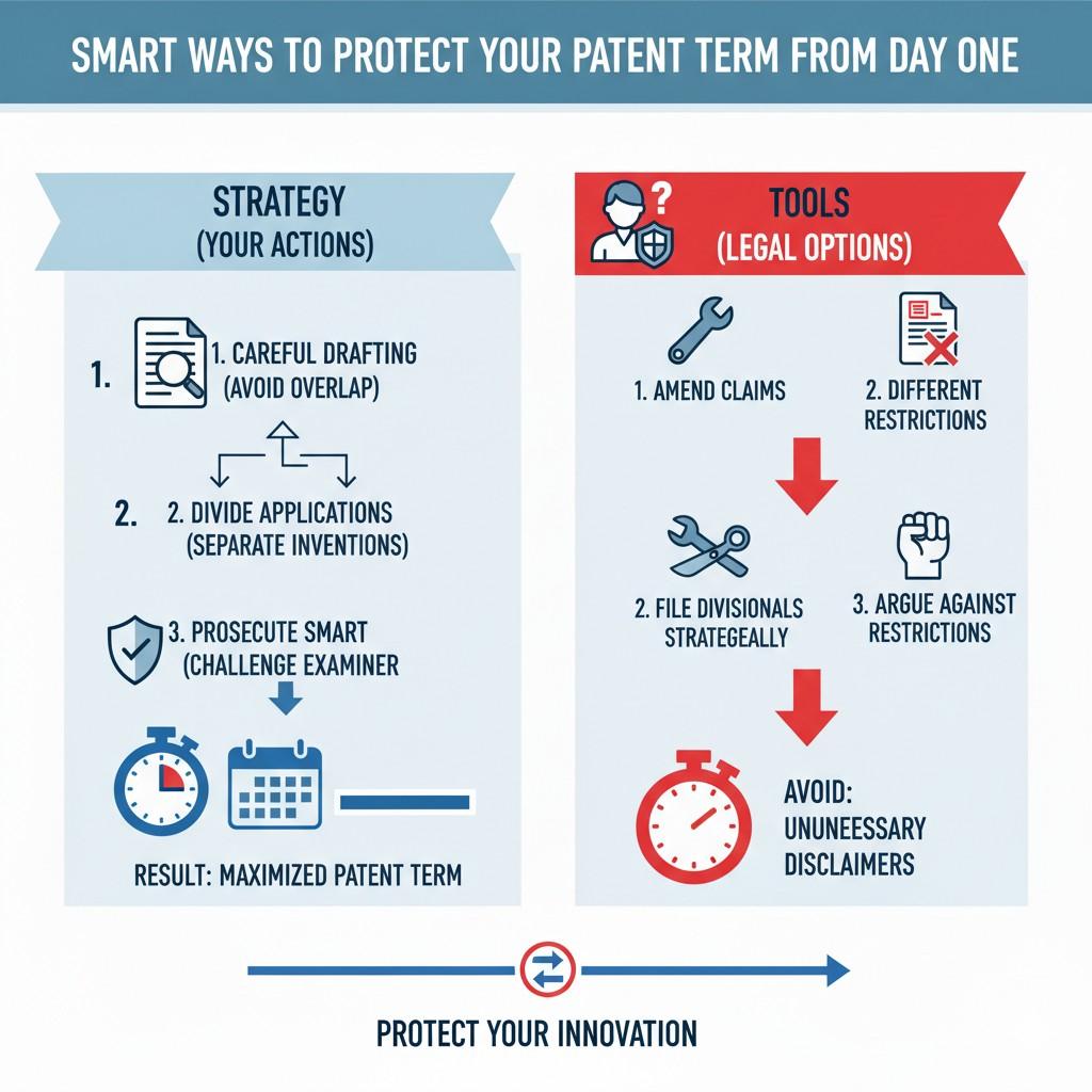 From day one, treat patent term as something worth guarding.