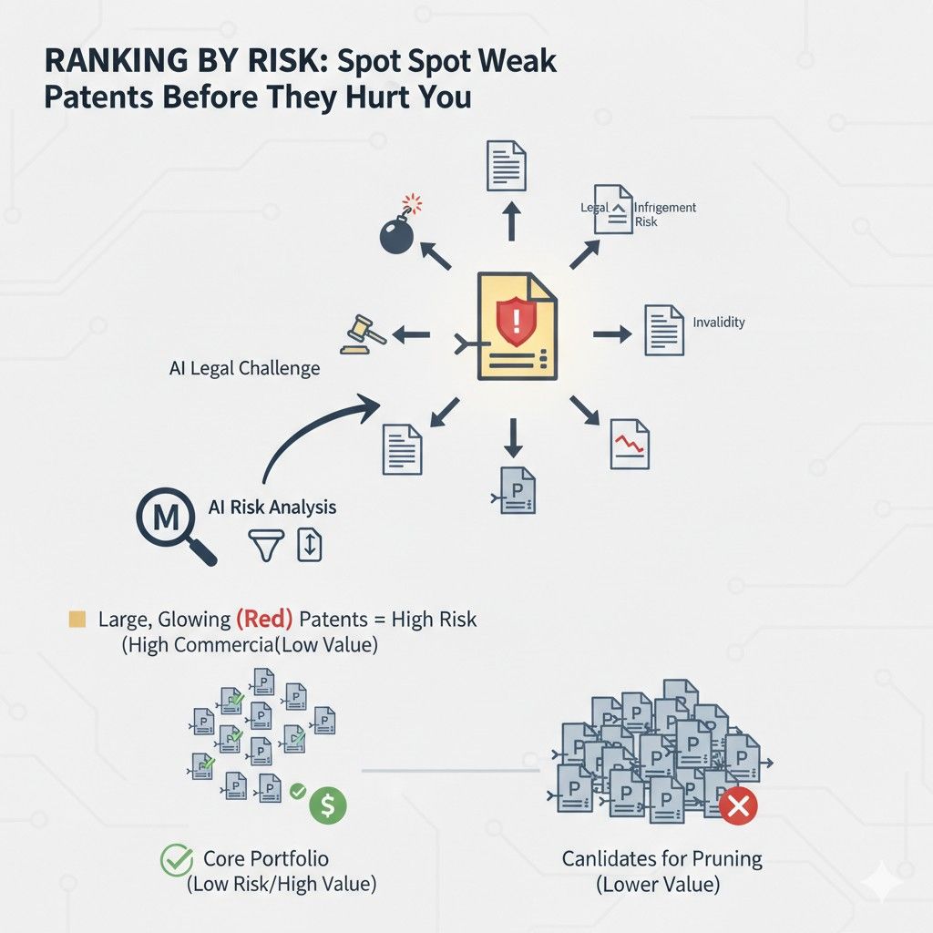 PowerPatent combines both so founders can move fast without sacrificing protection. You stay in control. You see where to invest. You know where to prune. And you avoid costly blind spots that traditional processes often miss.