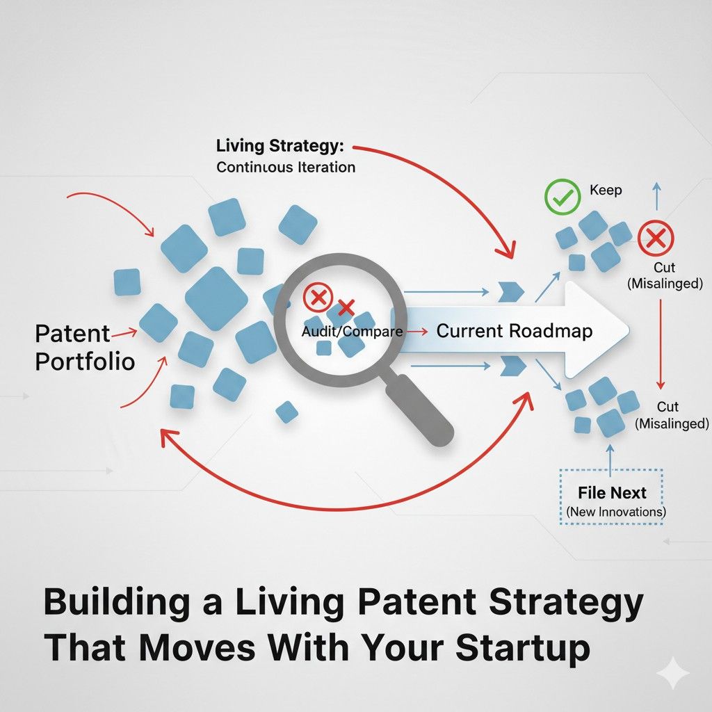 When your patent portfolio matches your current roadmap, you gain clarity and control.