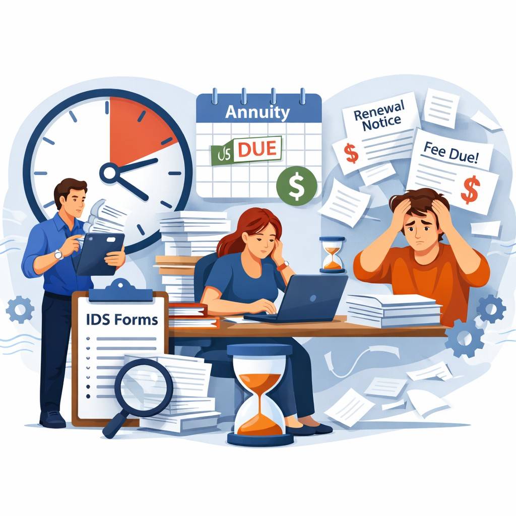 This setup creates two risks. First, deadlines can be missed if someone assumes another person handled it. Second, you lose visibility. When you cannot see your full portfolio status in one dashboard, you operate on guesswork.