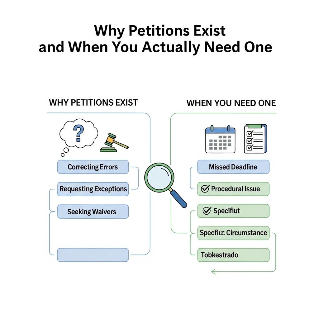 Petitions are powerful, but they are not magic. They are not meant to fight rejections based on prior art or argue claim scope. Using a petition in the wrong situation wastes time and money.