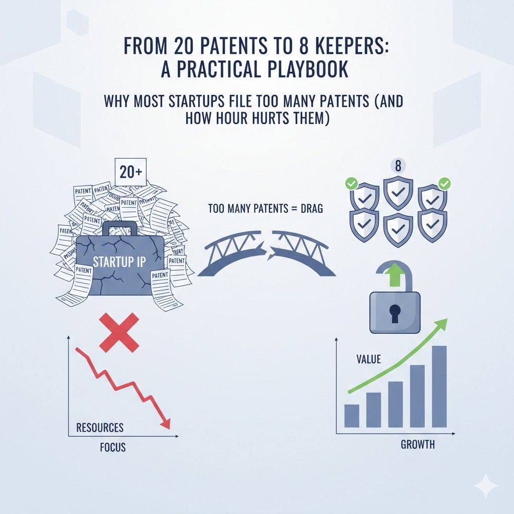 Bring in outside perspective when possible. Someone who did not draft the patents can spot gaps more easily. The goal is not to criticize past decisions but to sharpen future ones.