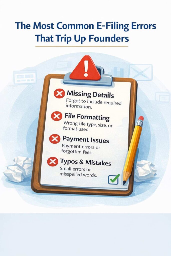 If the claim is missing or incorrect, you risk losing the earlier filing date. That can be serious if competitors are filing similar ideas.