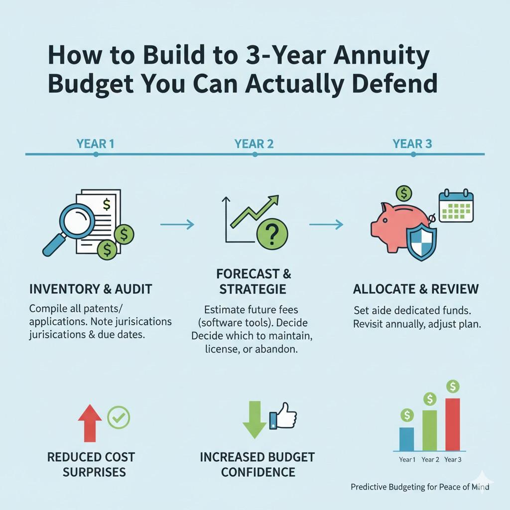 This is where founders often realize they have blind spots. Some patents may have upcoming jumps in cost that no one flagged. Others may be nearing a key deadline that forces a business decision.