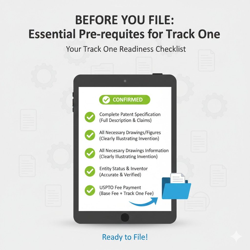 Without a reason, founders tend to hesitate after filing. They second-guess claim scope, delay responses, or rethink strategy midstream. That hesitation alone can cancel out the benefit of Track One.