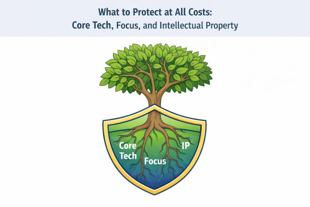 A strong patent around your core technology gives you options. It can help in fundraising. It can protect against copycats. It can increase valuation. It can create licensing paths in the future.