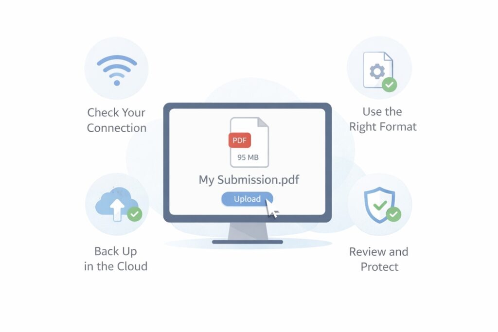 Background apps consume bandwidth and system resources. Cloud backups, updates, and streaming tools all compete with uploads.
