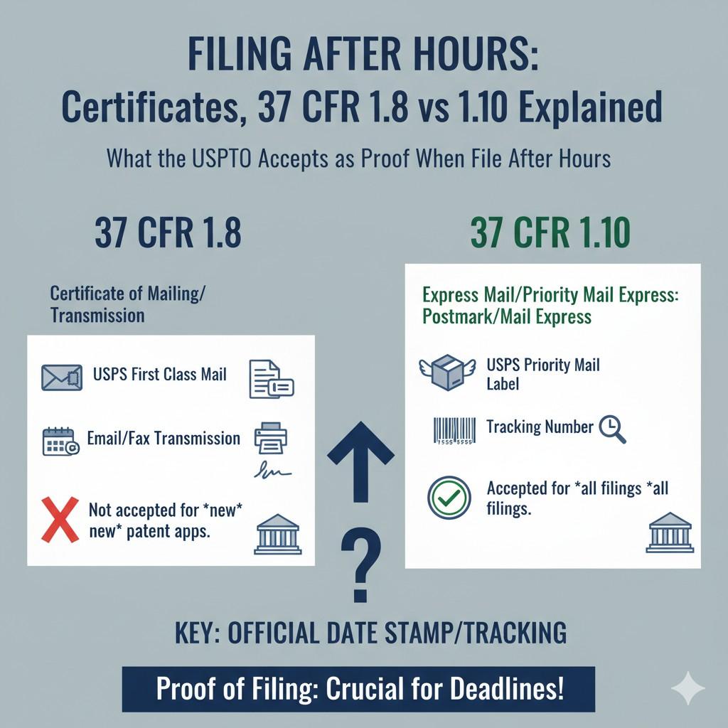 Do not let late-night filings happen without structure. Use tools that surface confirmation details clearly. Work with systems that understand USPTO rules, not just document uploads.