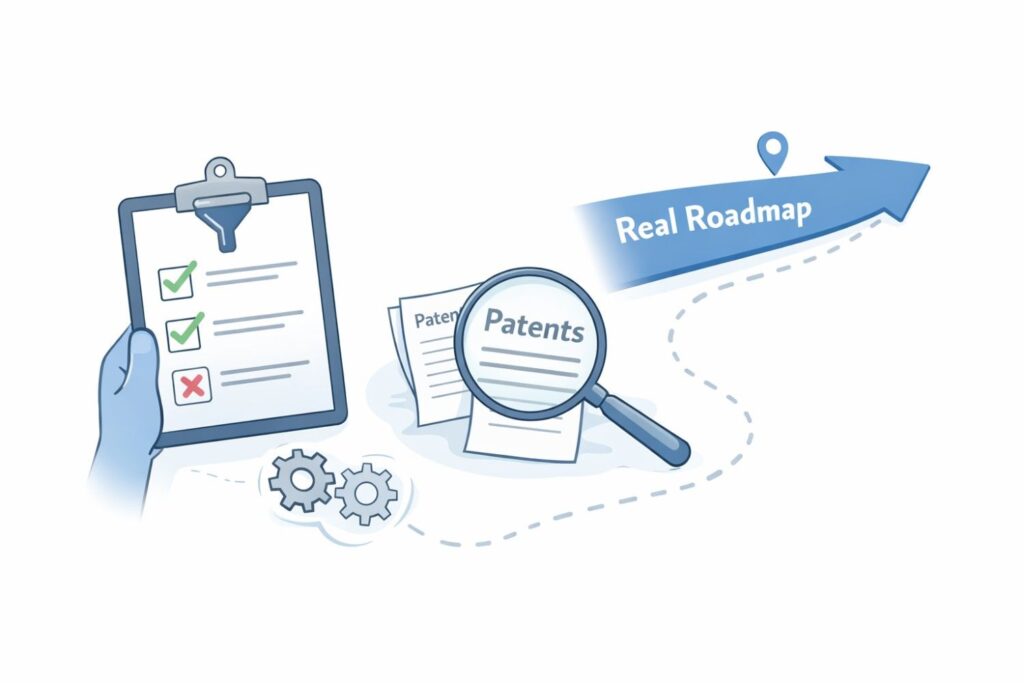 When your patent portfolio reflects your real roadmap, you gain something powerful.