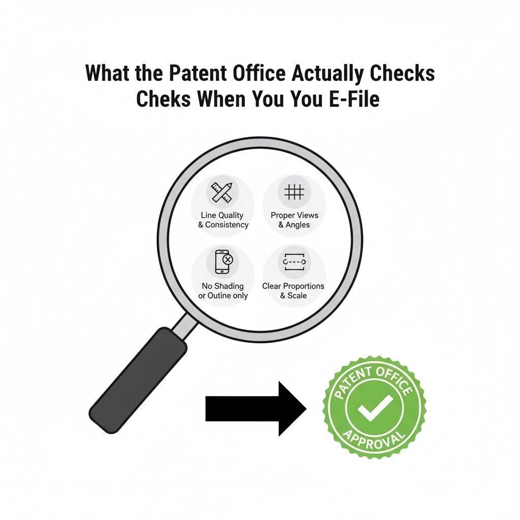 Clear figures make it easier for the examiner to understand what makes your design different. Confusing figures invite more comparison and more questions.