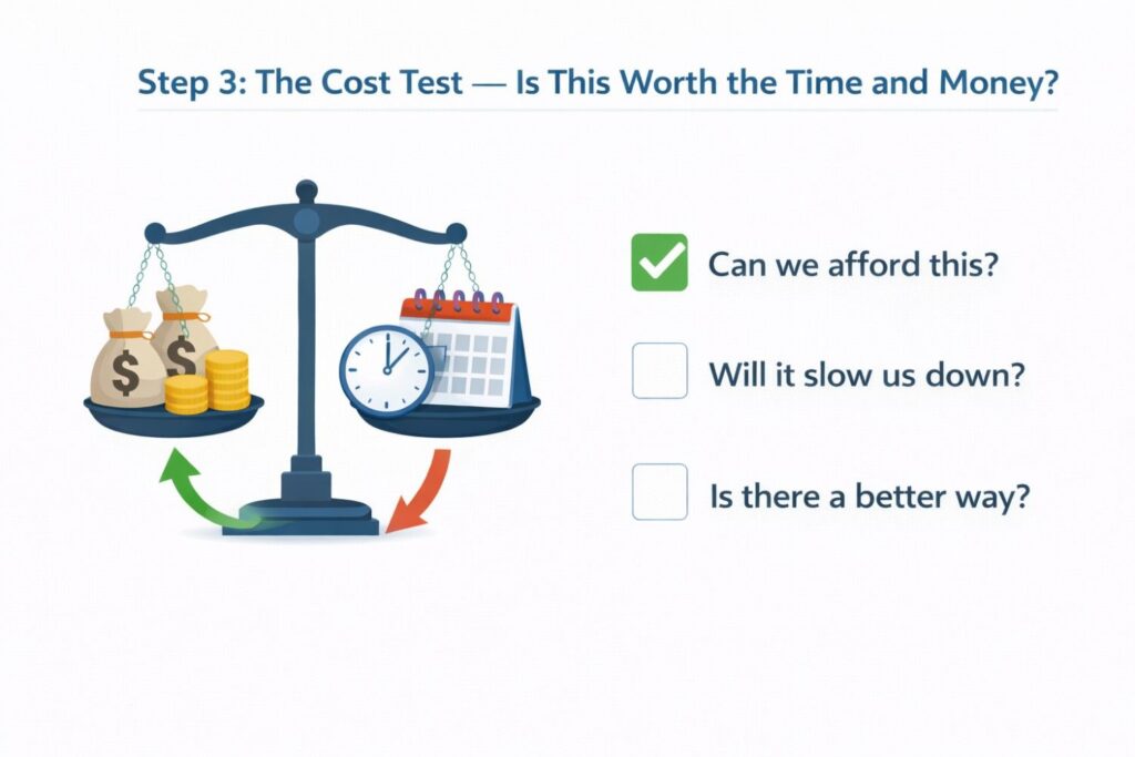 Early stage startups often need speed and proof more than paperwork. Growth stage startups often need defensibility and leverage.