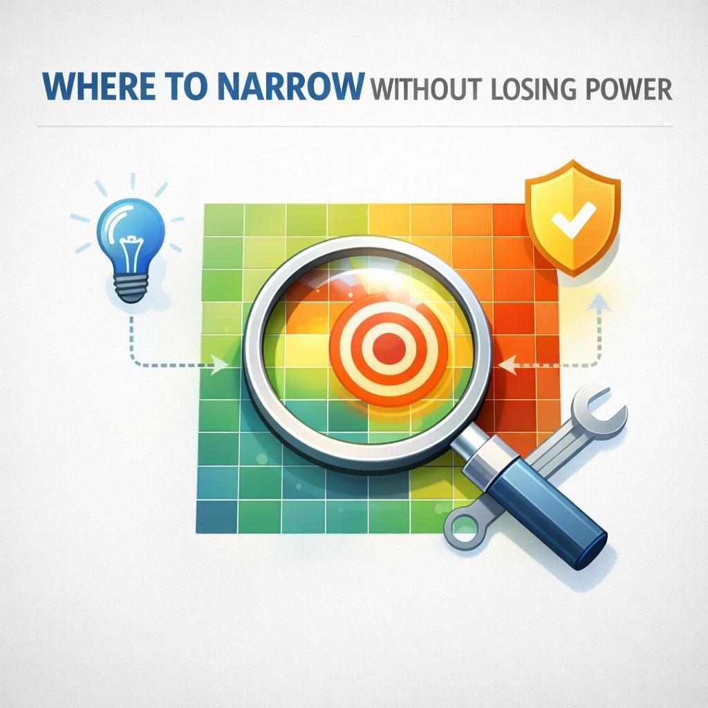 That kind of narrowing can reduce friction while preserving strategic control.