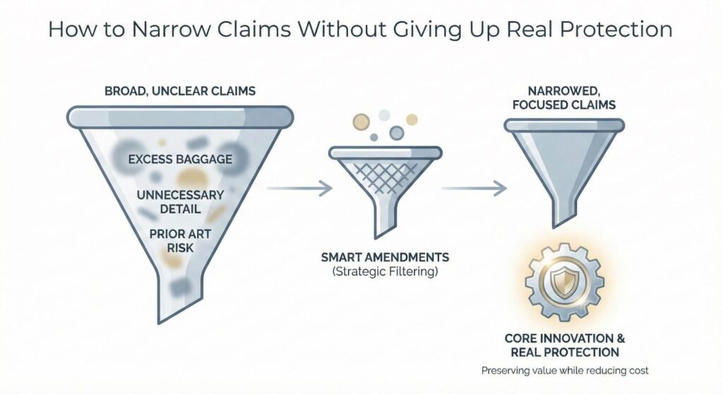 At PowerPatent, our process is built around your code, models, and real architecture. We help translate what you are actually shipping into structured claims that protect your edge without unnecessary bulk.