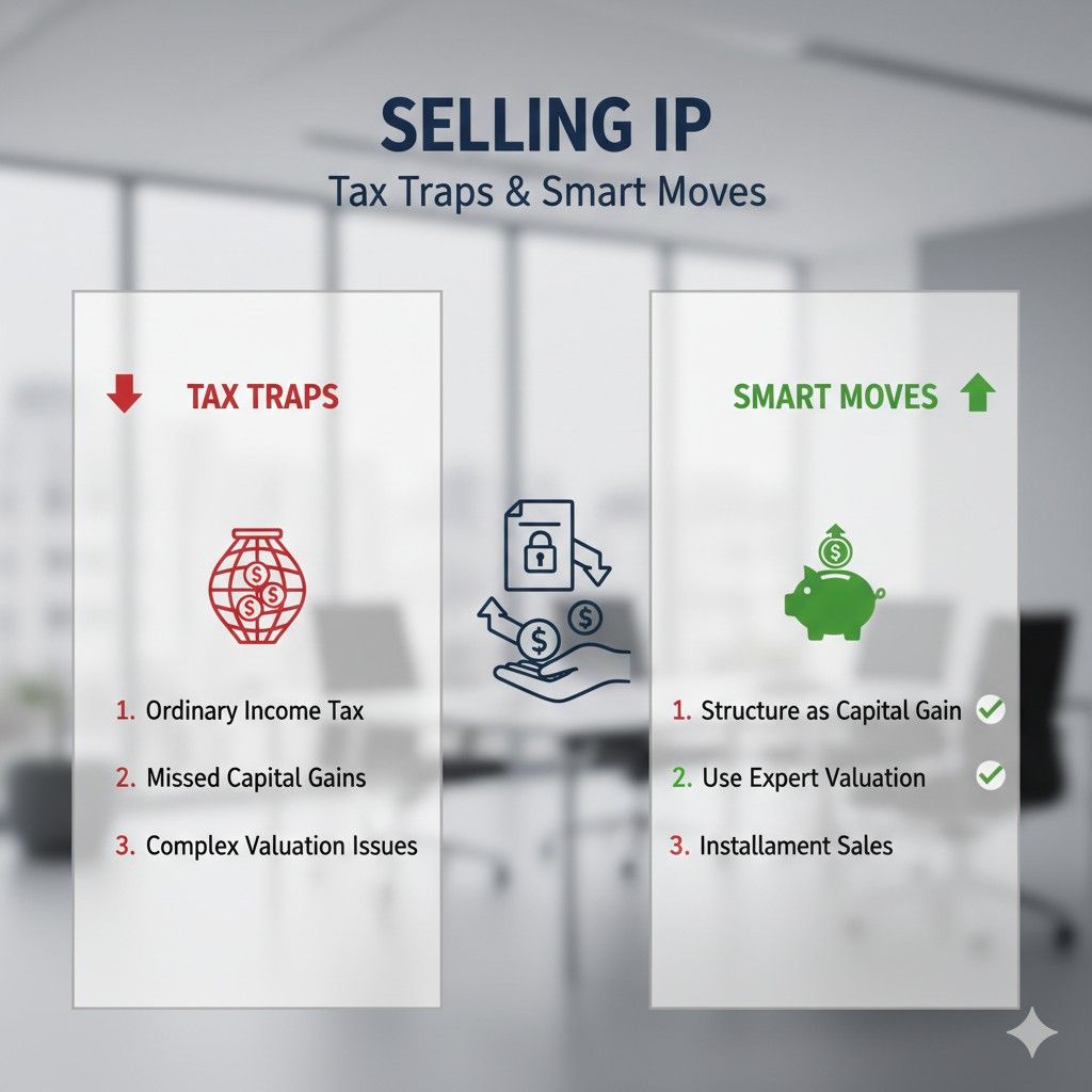 When your filings are clear, technically strong, and aligned with real systems, buyers see value. Weak or poorly drafted patents rarely command strong prices.