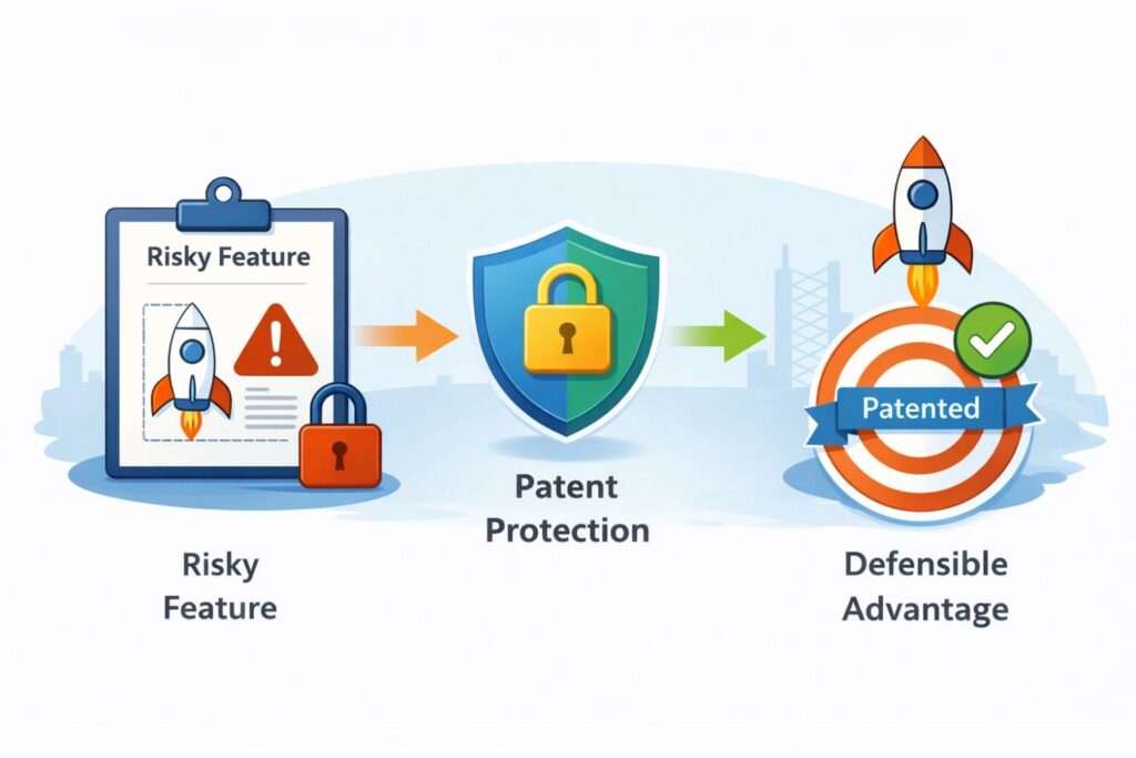 At PowerPatent, founders map their technical systems in simple, structured formats that make it easier to see these distinctions. Real attorneys then refine the claims to ensure they are solid and defensible.
