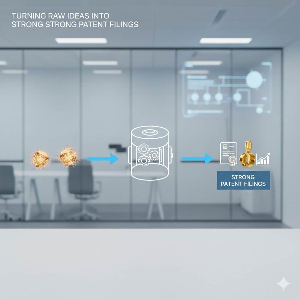 When using a modern platform like PowerPatent, much of this technical capture can happen directly inside the system.