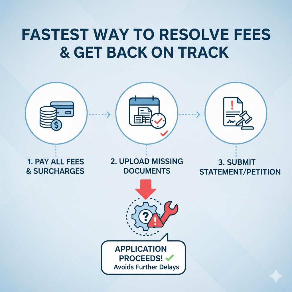 If the correct fee is not paid at the right time, the application is not complete, no matter how good the invention is.
