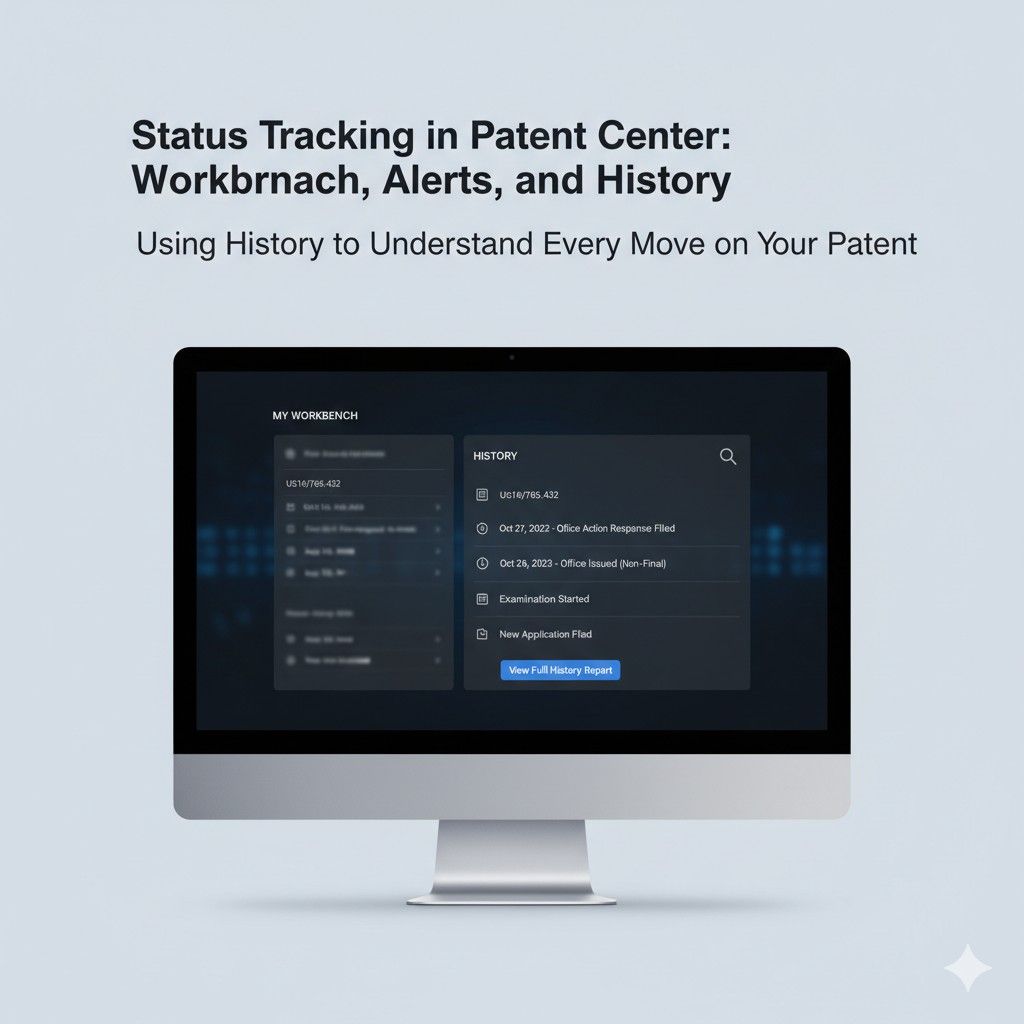 PowerPatent was built around this idea. Founders get full transparency, but also clear explanation in simple language. You see your History. You understand what it means. You know what to do next.