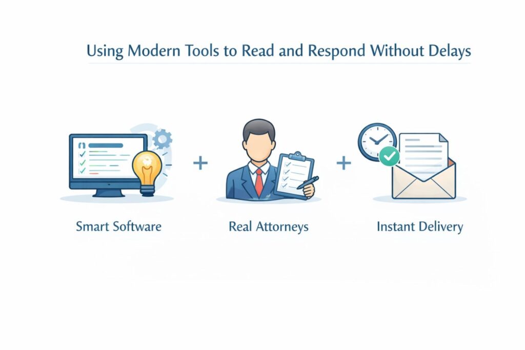 Modern tools remove this friction by turning dense language into something founders can work with quickly.