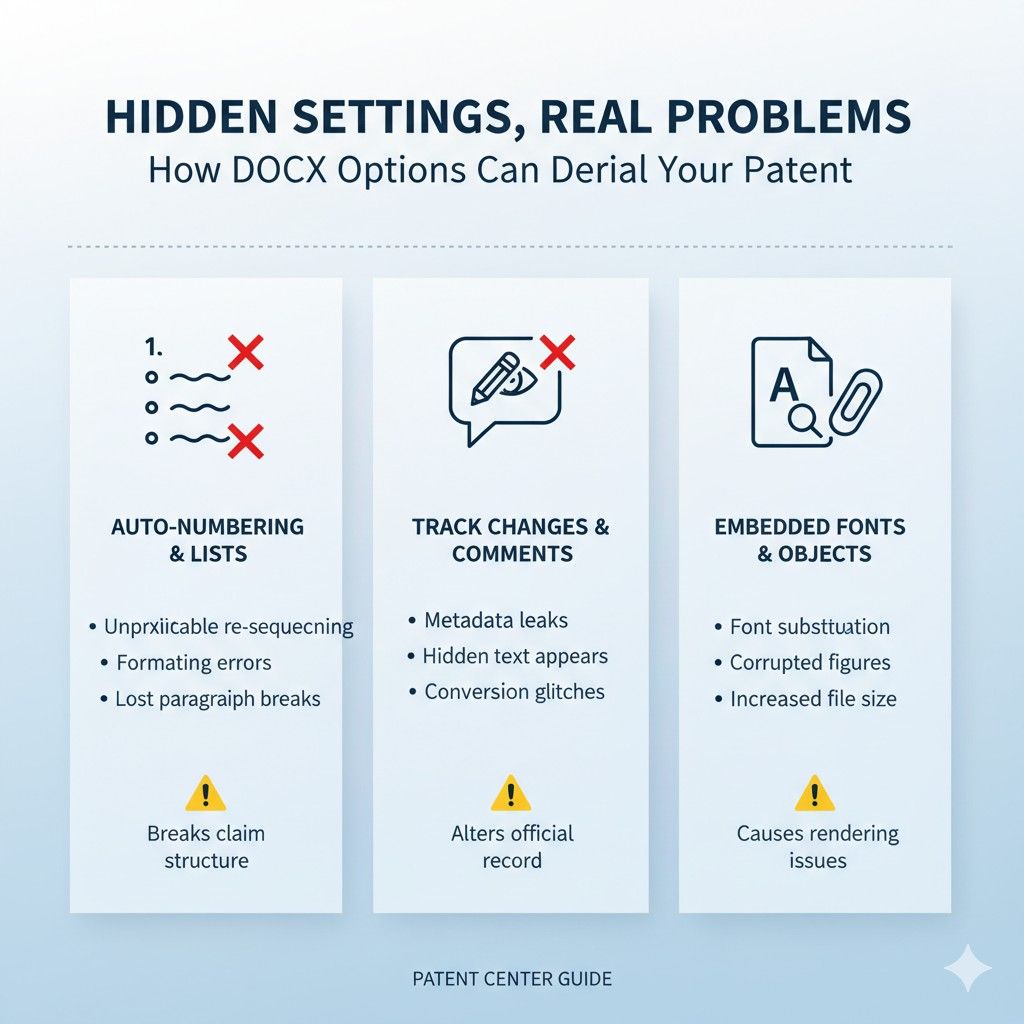 For example, Word may silently change straight quotes into smart quotes or replace hyphens with longer dashes. These changes look minor, but they can alter meaning or break consistency during conversion.
