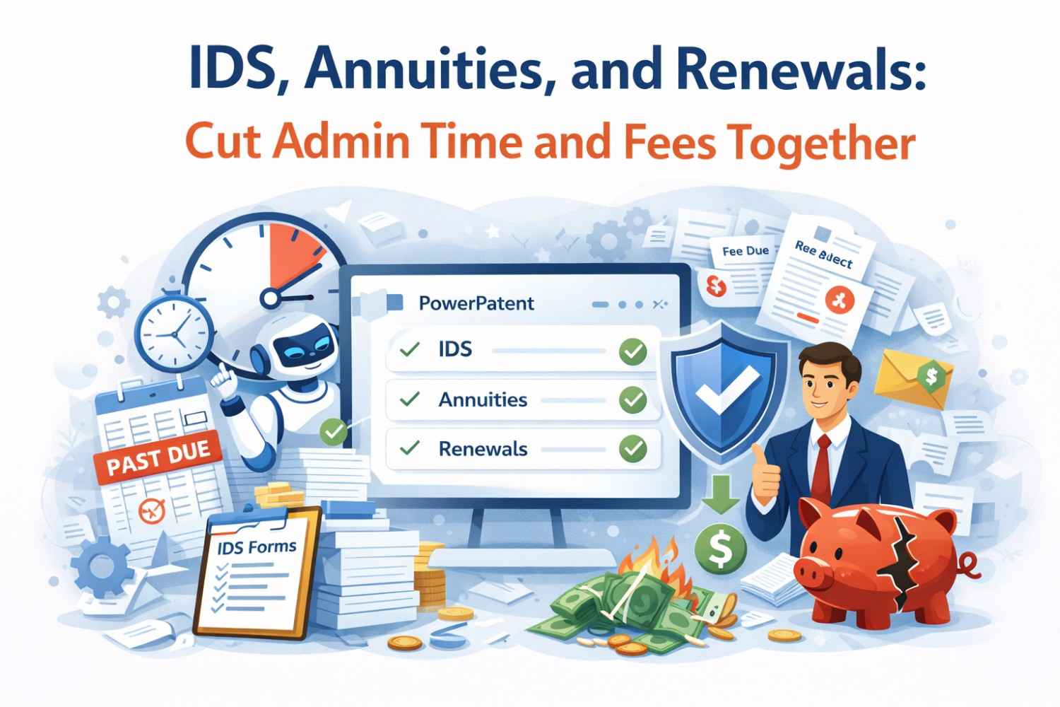 IDS, Annuities, and Renewals: Cut Admin Time and Fees Together