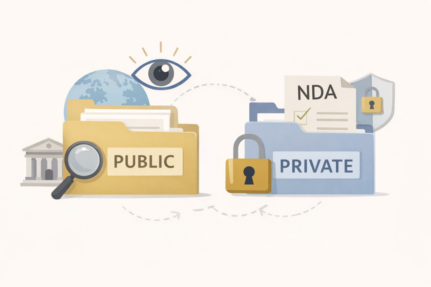 Understand what patent records are public vs private, when documents appear, and how to avoid accidental disclosures.
