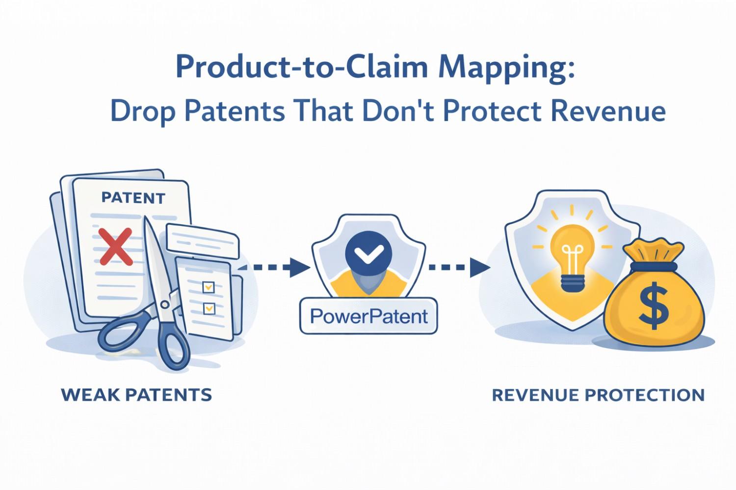 Product-to-Claim Mapping: Drop Patents That Don’t Protect Revenue