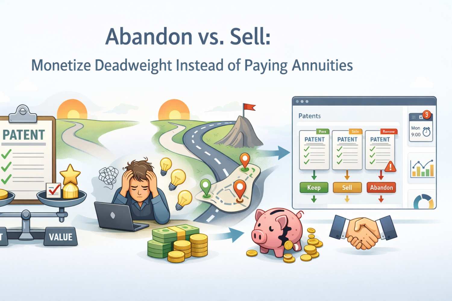 Abandon vs. Sell: Monetize Deadweight Instead of Paying Annuities