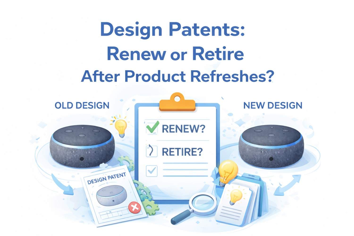 Should you renew design patents after a product refresh? Learn how to decide based on real value and market fit.