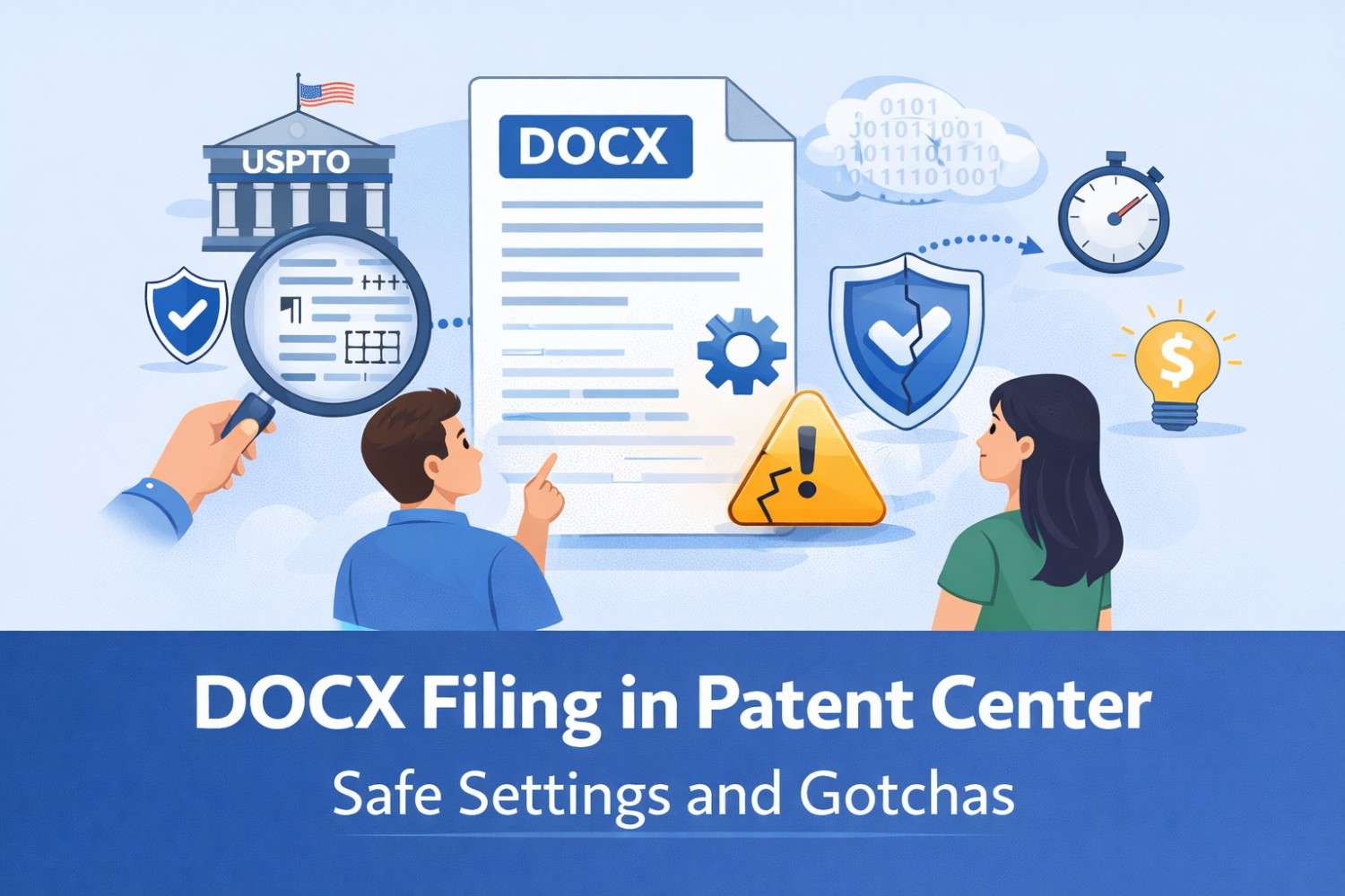 DOCX filing can save fees—but only if done right. Learn safe settings, formatting rules, and common DOCX errors to avoid rejections.